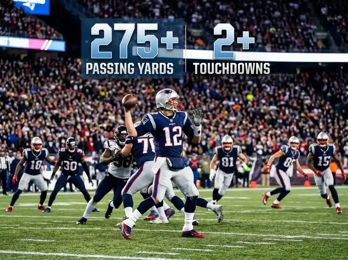 NFL Quarterback Player Props – Passing Yards Over/Under und Touchdown Wetten erklärt