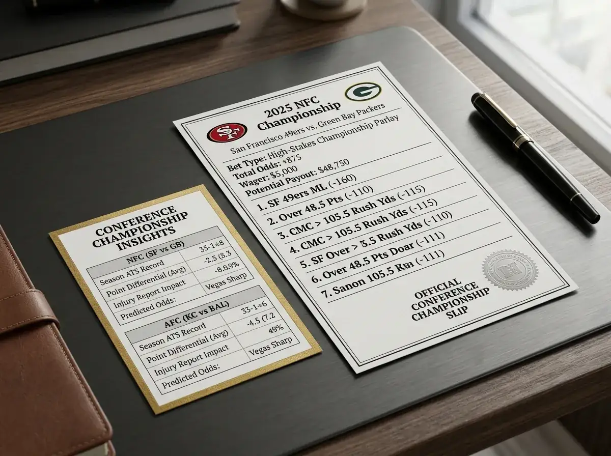 NFL Conference Championship Wetten 2026 – AFC und NFC Finals Wettmärkte für Schweizer Bettors