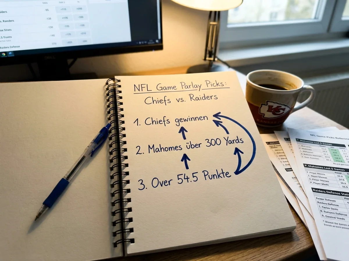 Korrelierte Picks im NFL Same Game Parlay: Passing Yards und Spielergebnis