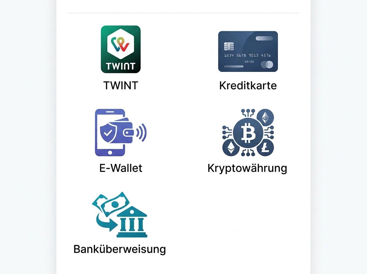 Zahlungsmethoden bei NFL Wettanbietern Schweiz – TWINT, Kreditkarte und E-Wallet Optionen
