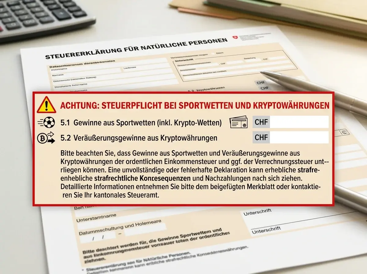Risiken und Steuerpflichten bei Krypto-Sportwetten in der Schweiz – NFL Wetter im Überblick