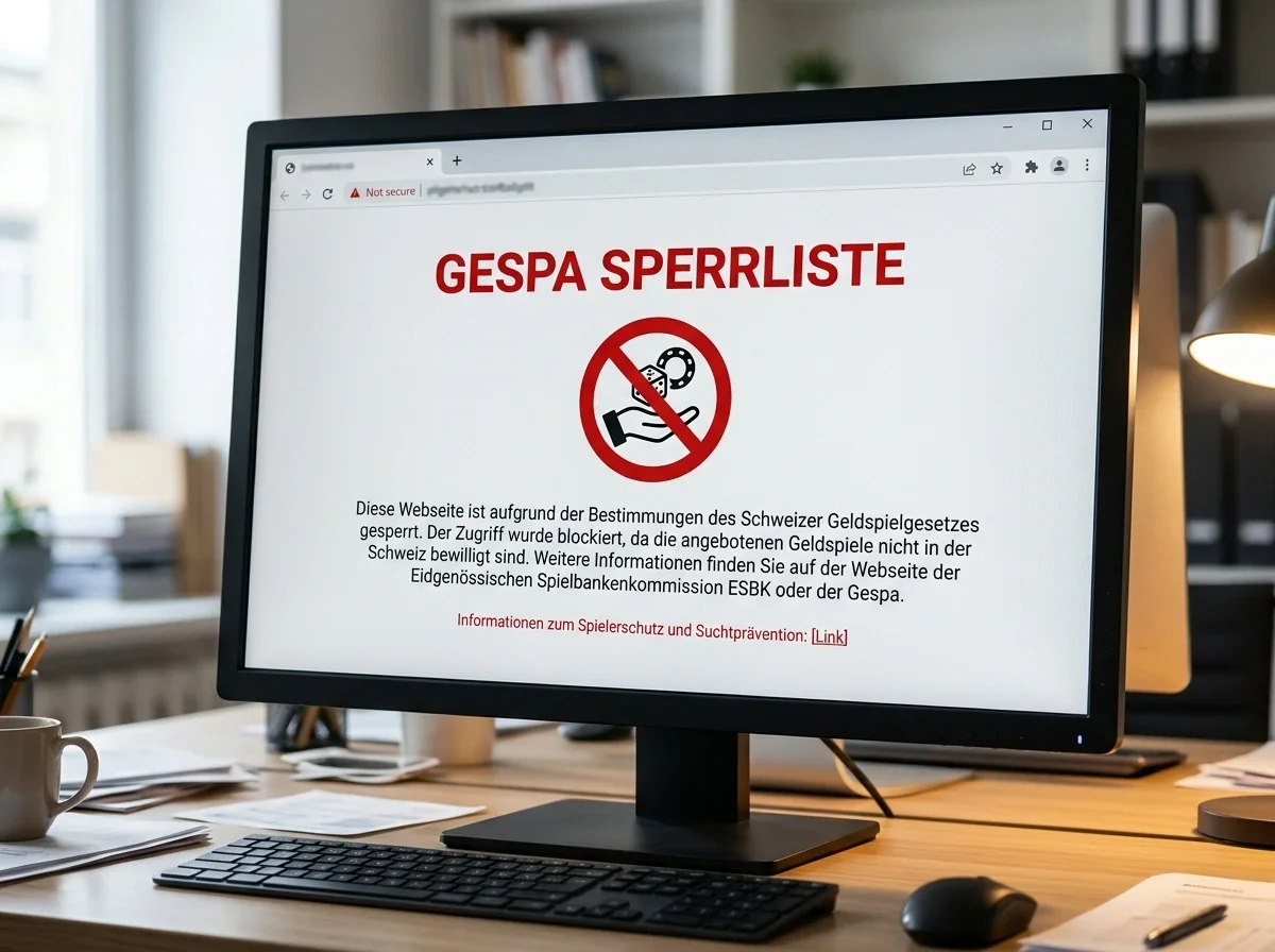 Gespa Sperrliste Schweiz – gesperrte NFL Wettanbieter und Bedeutung für Schweizer Sportwetter