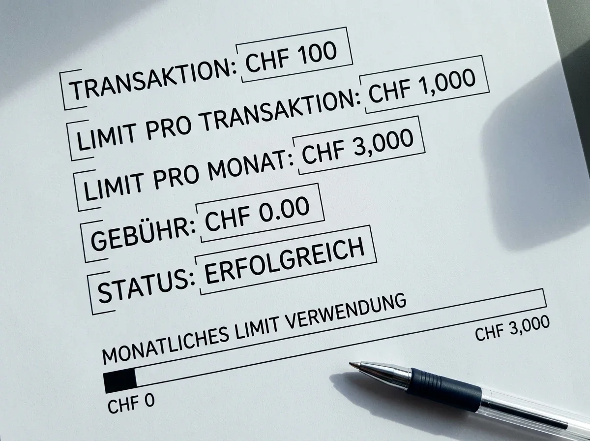 TWINT Limits und Gebühren bei Sportwetten – Einzahlungsgrenzen und Transaktionskosten erklärt
