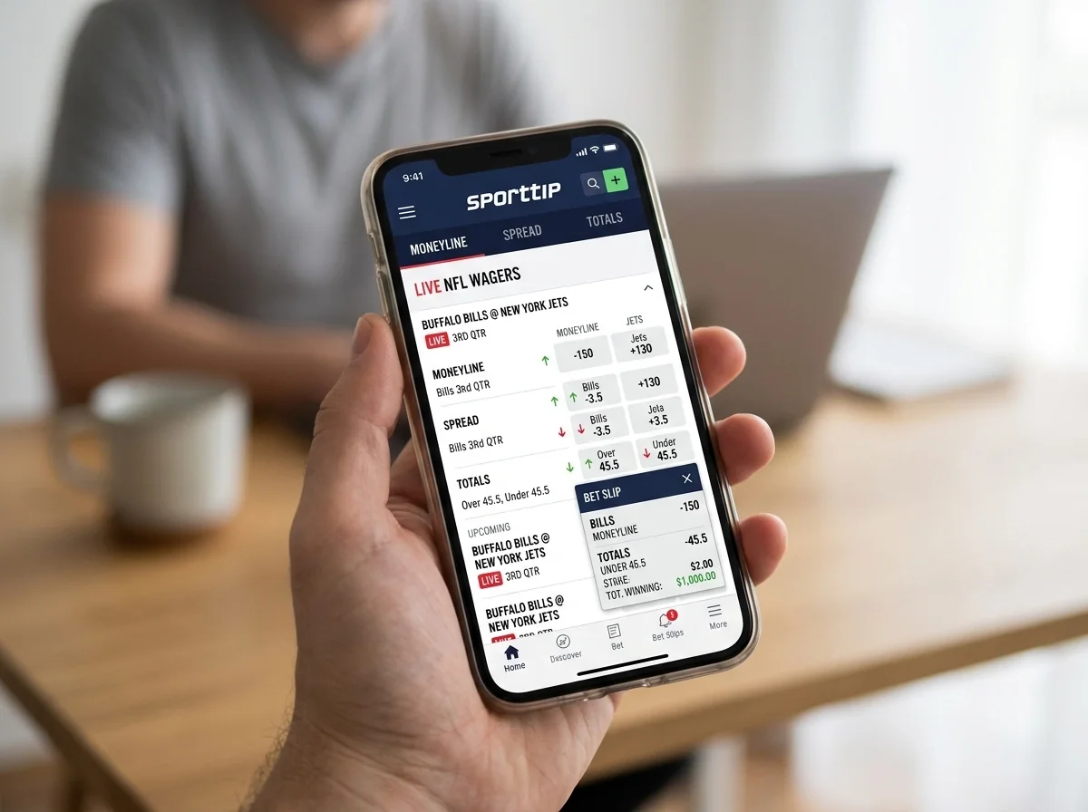 Sporttip App und Online-Plattform für NFL Wetten – Schweizer Sportwetter nutzen Swisslos digital