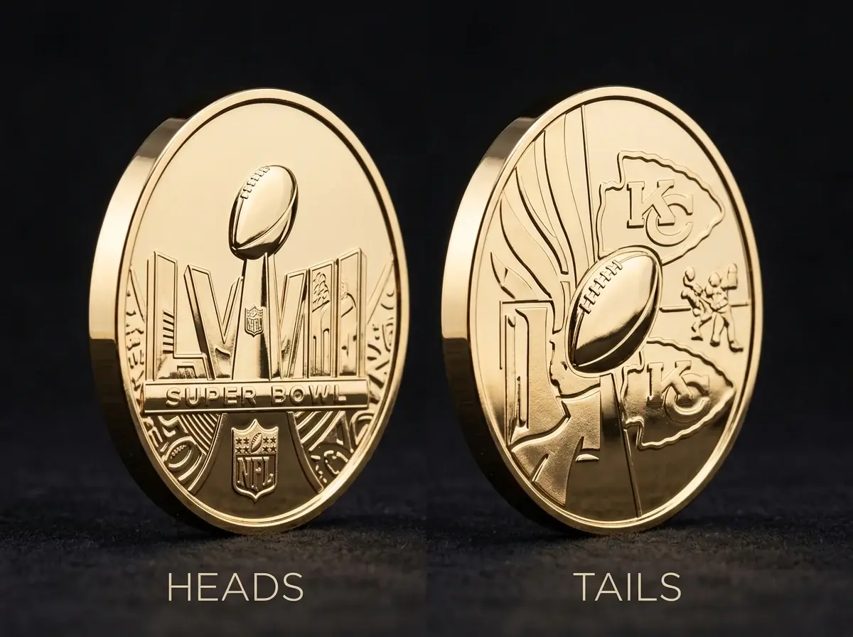 Super Bowl Coin Toss Wette 2026 erklärt – Heads oder Tails als einfachste Prop Bet