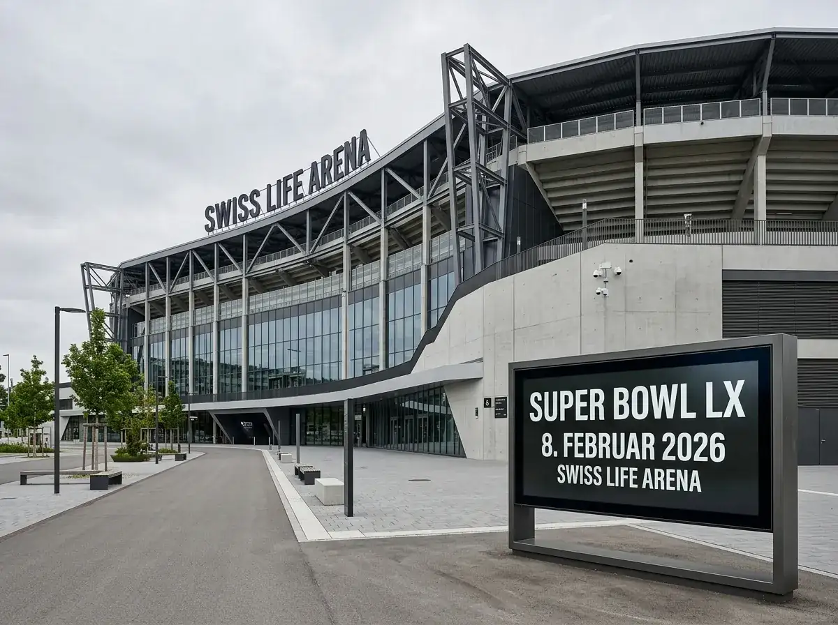 Super Bowl LX 2026 Termin Austragungsort Levi's Stadium Santa Clara – Infos für Schweizer Wetter